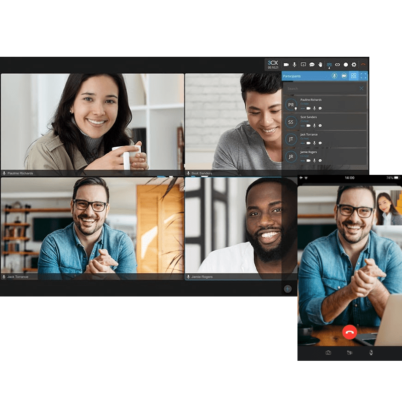 patrickkellydesigner 3Cx Softphone 14 Conference Call